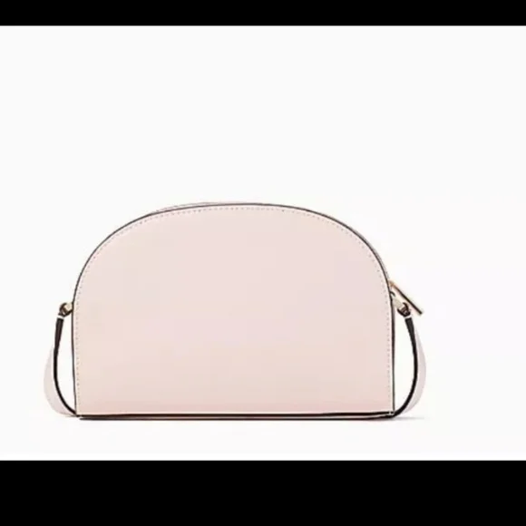 Kate Spade Perry Saffiano Leather  Dome Crossbody Bag, Chalk Pink - Picture 5 of 5